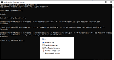 Create Security Certificates Using makecert.exe with Command Prompt
