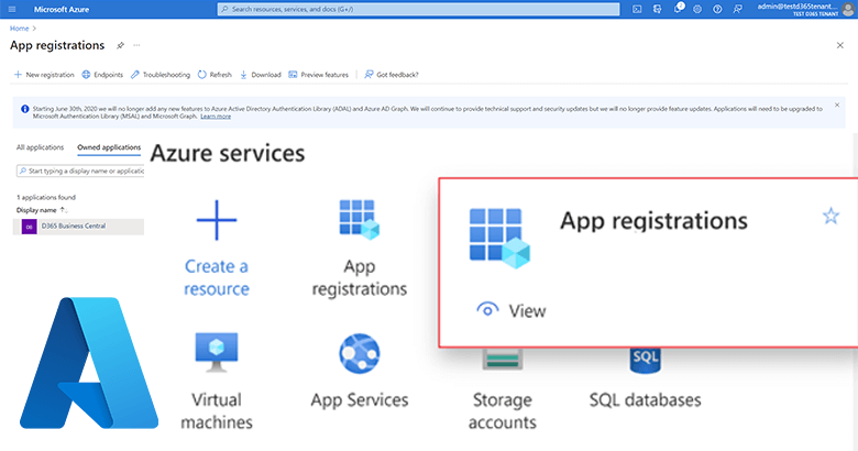 How to Register Business Central App and Give API Permissions